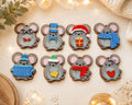 Cute Mouse Fridge Magnet Set